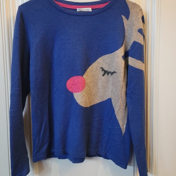 Antoni and Alison Cashmere/Wool Blend Long Sleeved Sweater - Picture 1 of 5